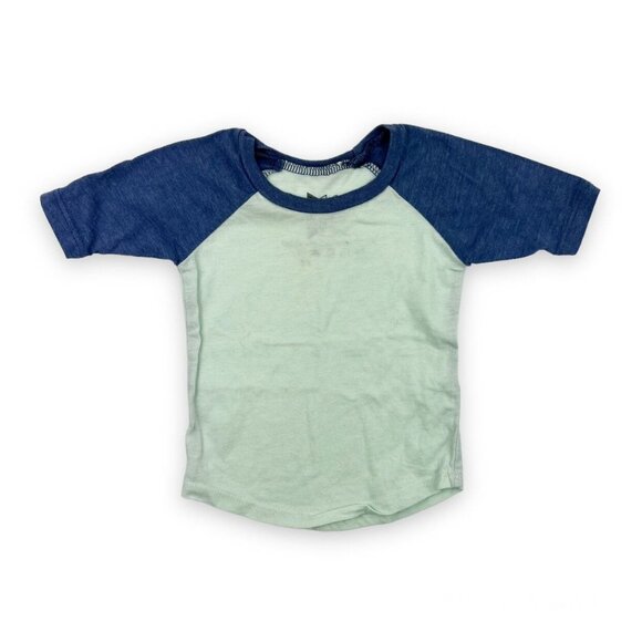Tribe Is Alive Colorblock Baseball Tee - Picture 1 of 4
